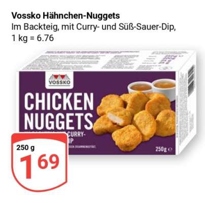 Vossko Hähnchen-Nuggets