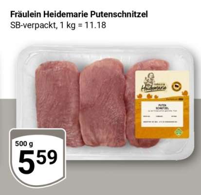 Fräulein Heidemarie Putenschnitzel