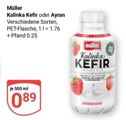 Müller Kalinka-Kefir oder Ayran