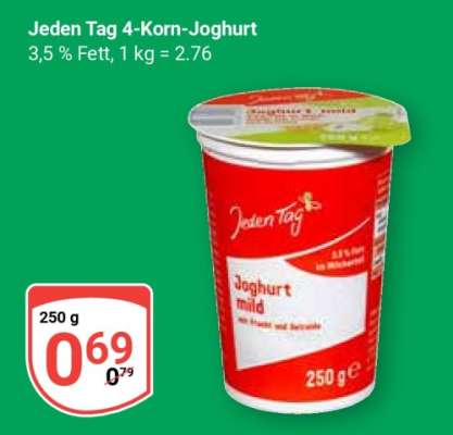 Jeden Tag 4-Korn-Joghurt