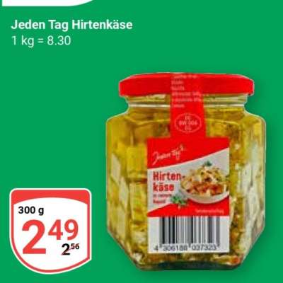 Jeden Tag Hirtenkäse