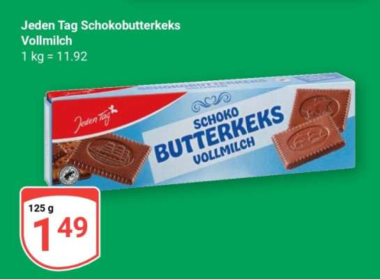 Jeden Tag Schokobutterkeks Vollmilch