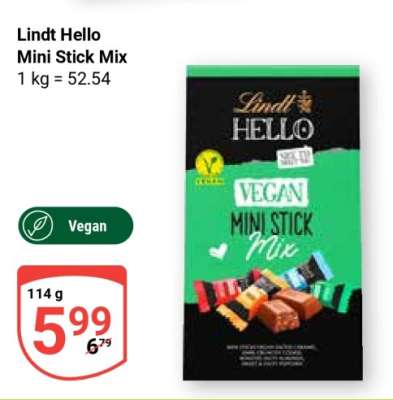 Lindt Hello Mini Stick Mix