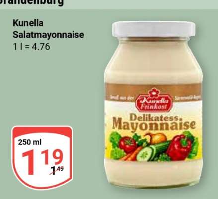 Kunella Salatmayonnaise