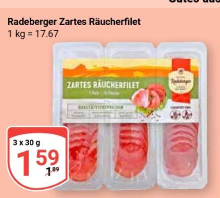 Radeberger Zartes Räucherfilet