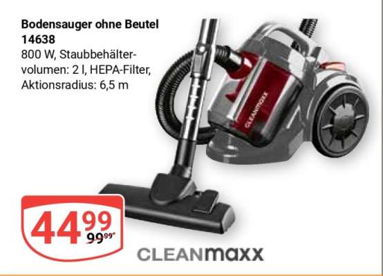 Bodensauger ohne Beutel