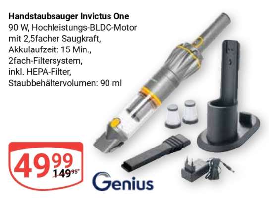 Handstaubsauger Invictus One
