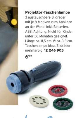 Projektor-Taschenlampe