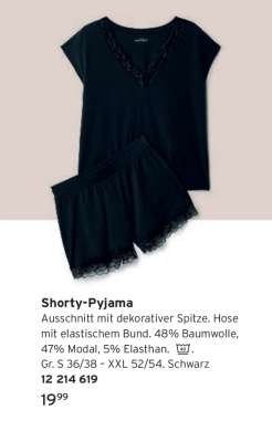 Shorty-Pyjama