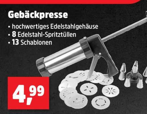 Gebäckpresse