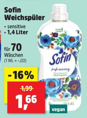 Sofin Weichspüler