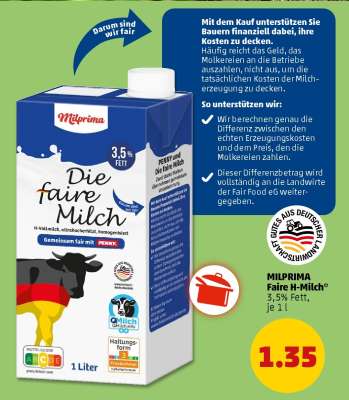 MILPRIMA Faire H-Milch