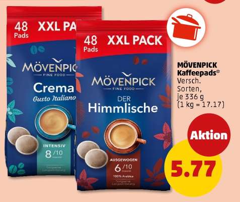 MÖVENPICK Kaffeepads*