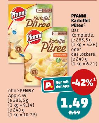 PFANNI Kartoffel-Püree