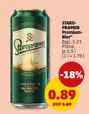 STAROPRAMEN Premium-Bier