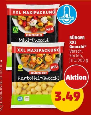 BÜRGER XXL Gnocchi