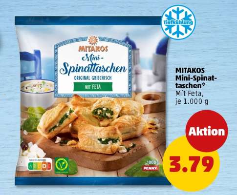 MITAKOS Mini-Spinat-taschen