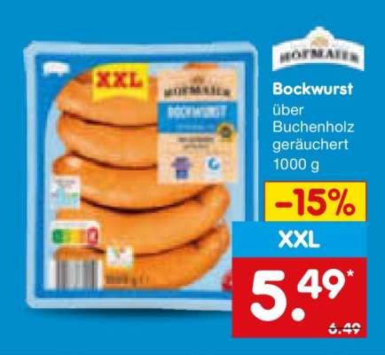 Bockwurst*