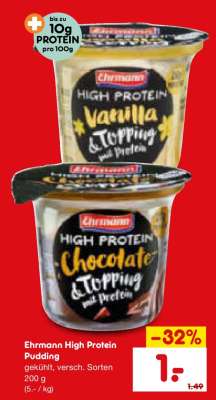 Ehrmann High Protein Pudding*