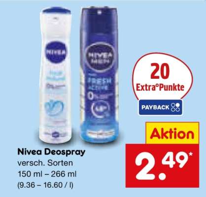 Nivea Deospray*