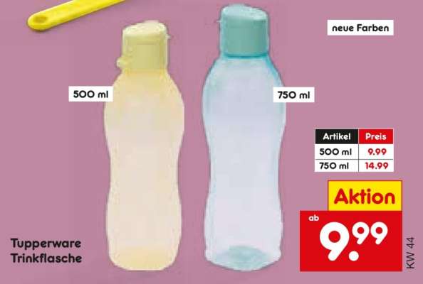 Tupperware Trinkflasche