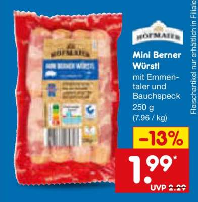 Mini Berner Würstl