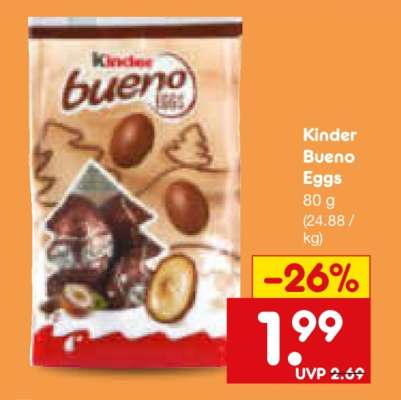Kinder bueno Eggs