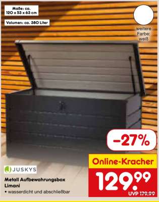 Metall Aufbewahrungsbox Limani