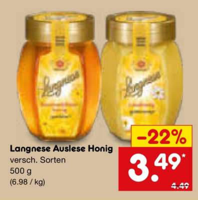 Langnese Auslese Honig
