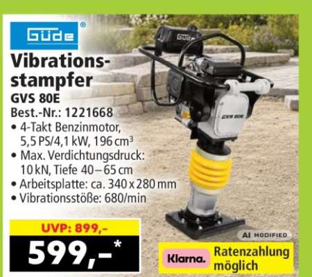 Vibrationsstampfer GVS 80E