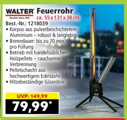 WALTER® Feuerrohr