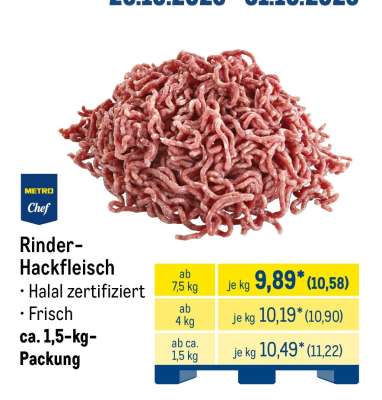 Rinder-Hackfleisch