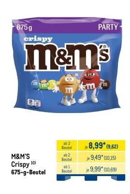 M&M’s Crispy