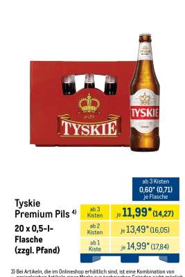 TYSKIE Premium-Pils