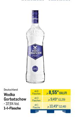 Wodka Gorbatschow