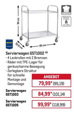 Servierwagen GST1002