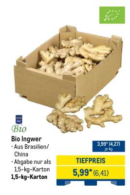 Bio-Ingwer