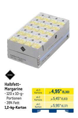 Halbfett-Margarine