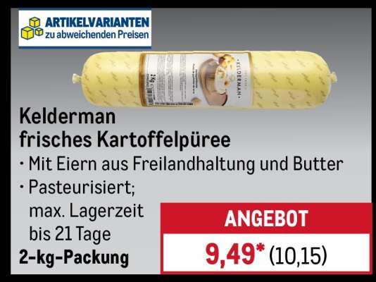 Kelderman frisches Kartoffelpüree