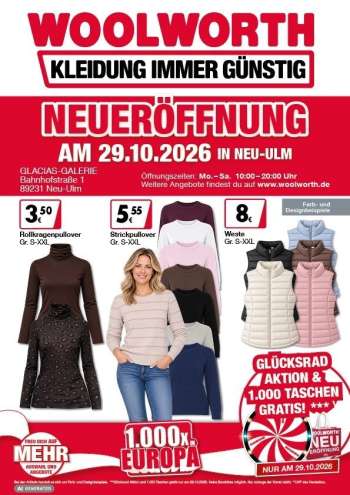 Prospekte Woolworth - 29.10.2026 - 29.10.2026.