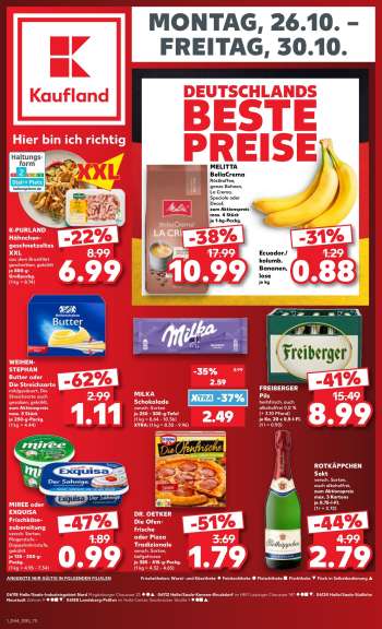 Prospekte Kaufland - 26.10.2026 - 31.10.2026.