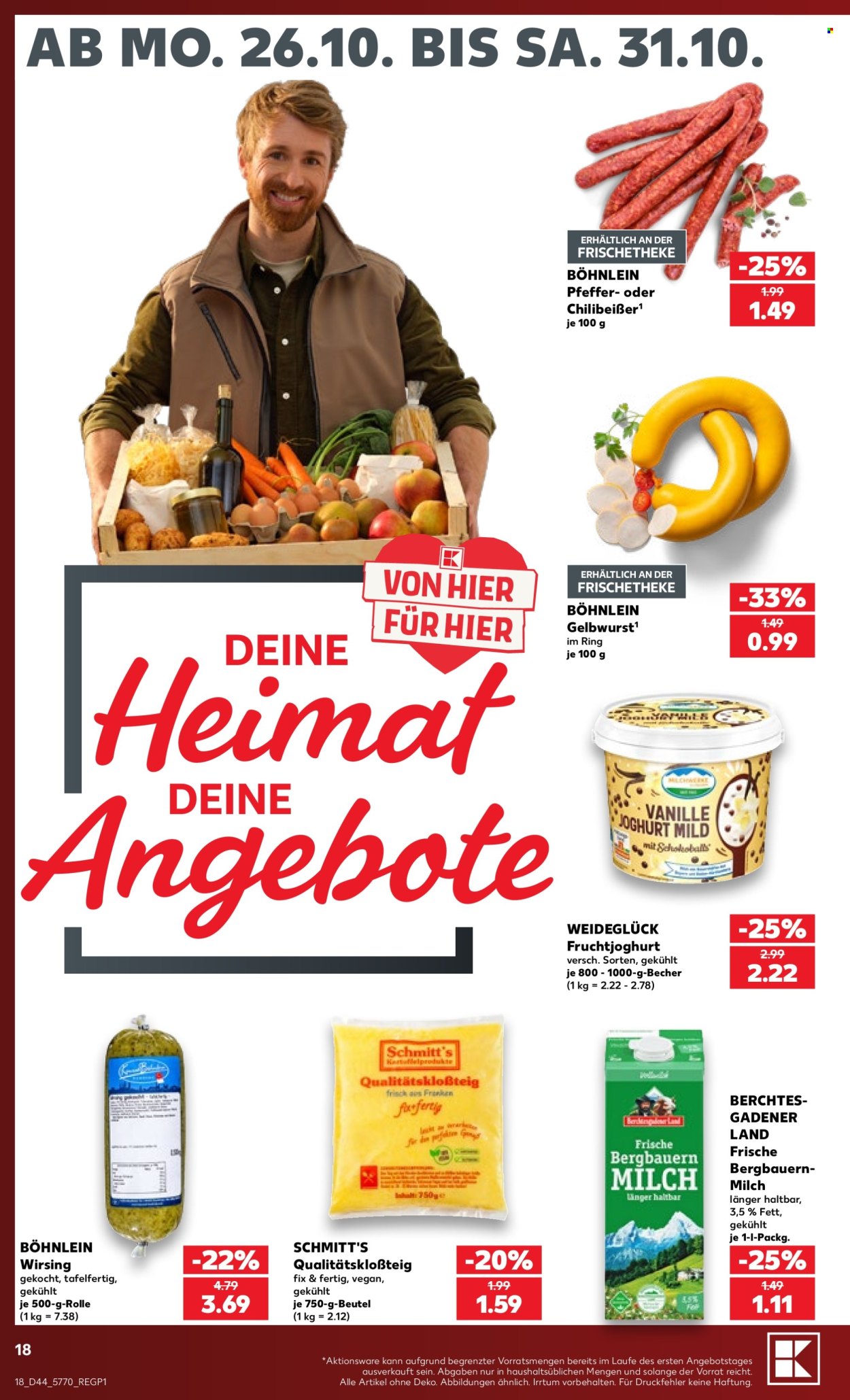 Kaufland Prospekte  - 26.10.2026 - 31.10.2026. Seite 18