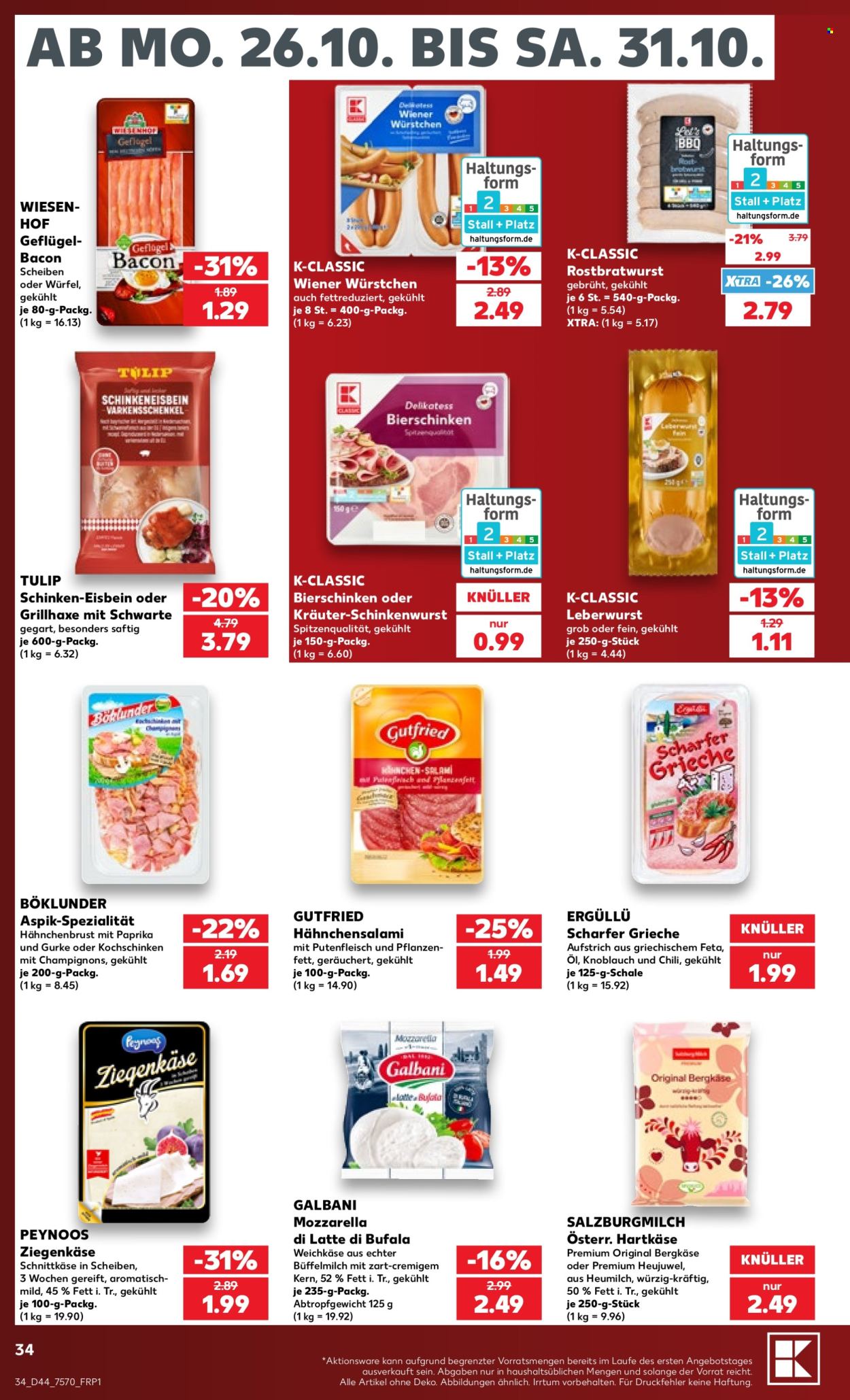 Kaufland Prospekte  - 26.10.2026 - 31.10.2026. Seite 34