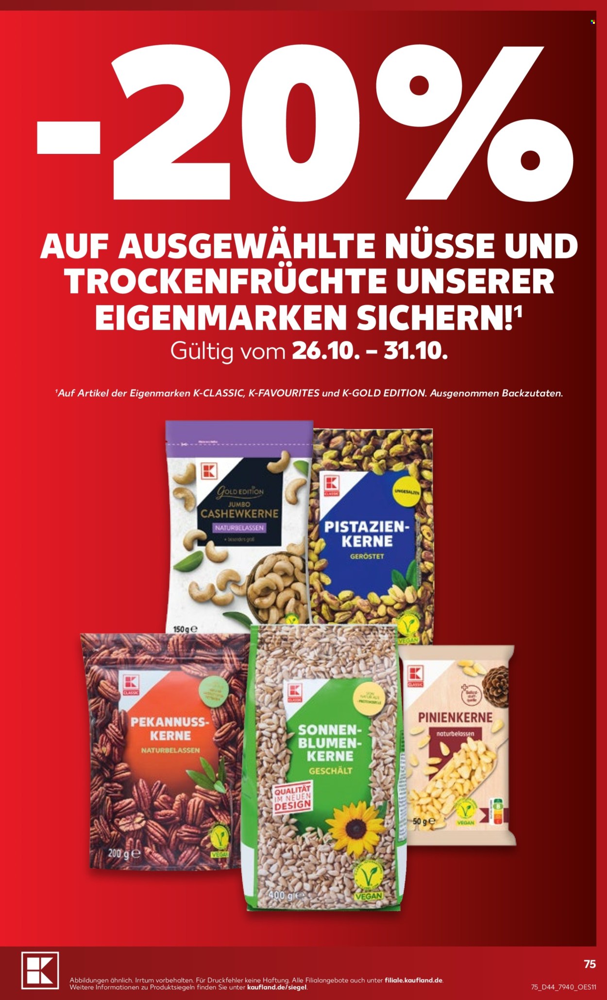 Kaufland Prospekte  - 26.10.2026 - 31.10.2026. Seite 75
