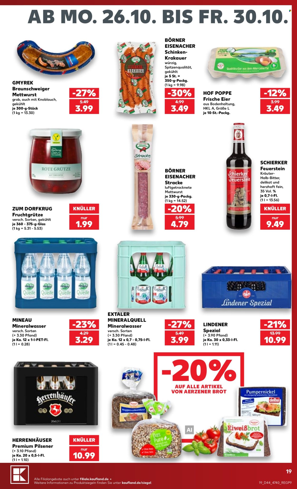 Kaufland Prospekte  - 26.10.2026 - 31.10.2026. Seite 19