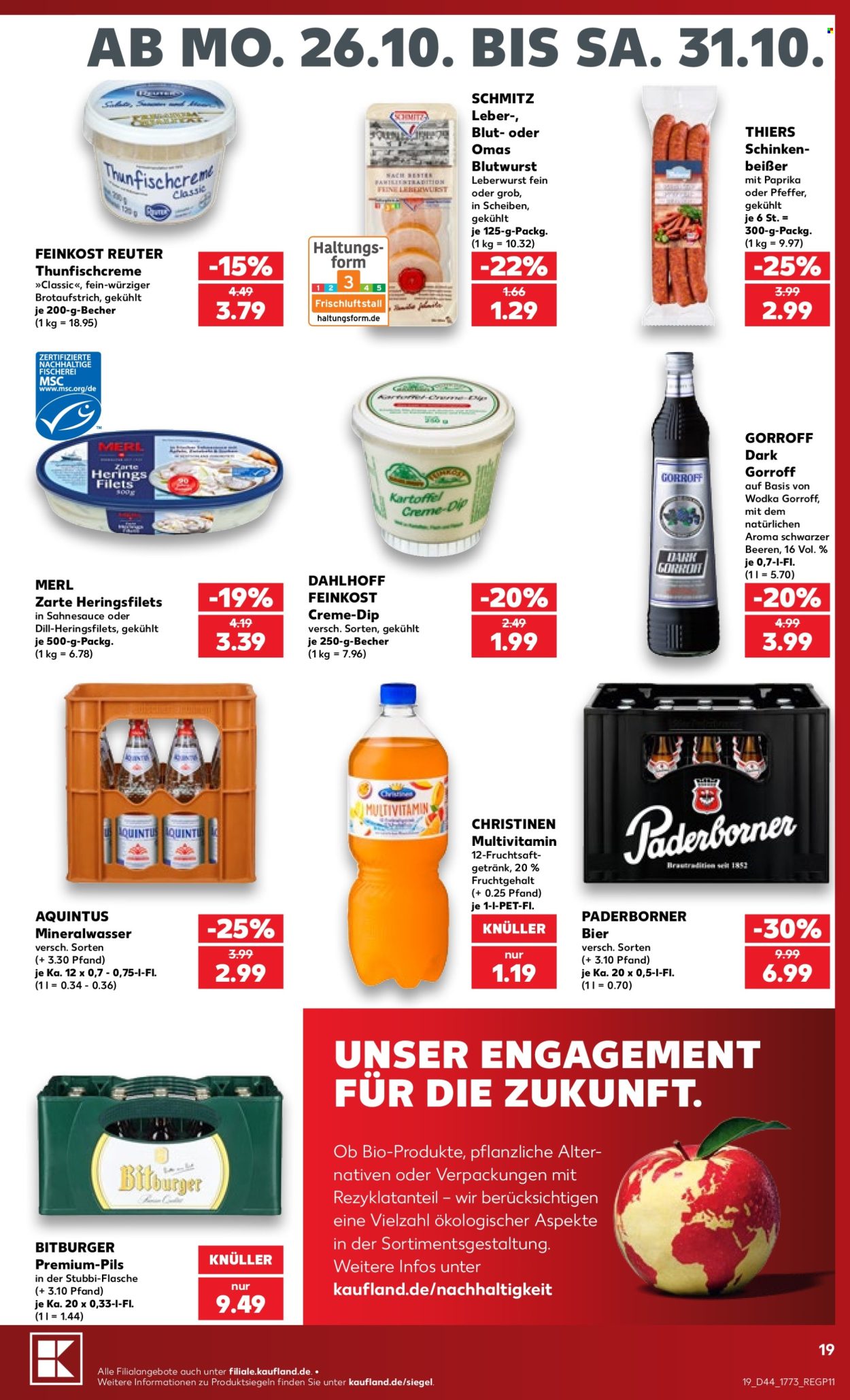 Kaufland Prospekte  - 26.10.2026 - 31.10.2026. Seite 19