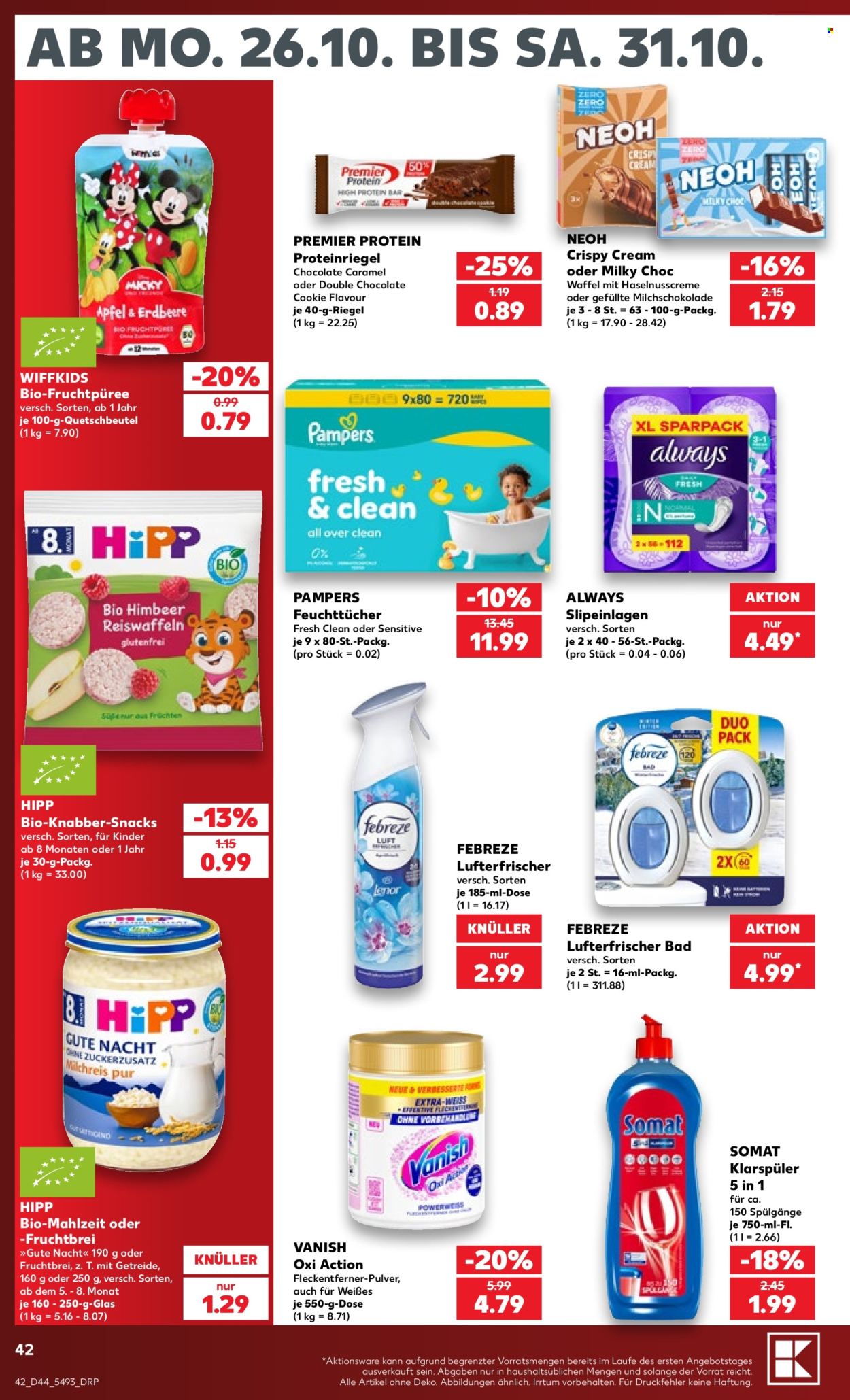Kaufland Prospekte  - 26.10.2026 - 31.10.2026. Seite 42