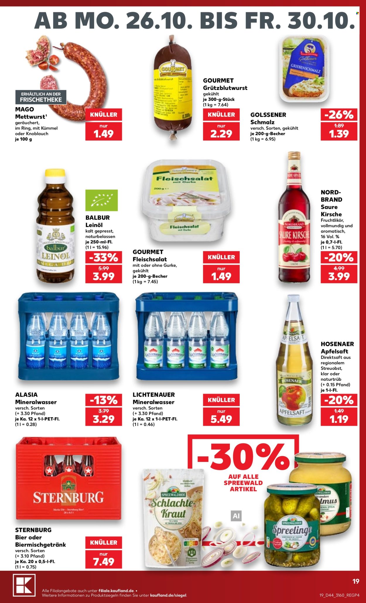 Kaufland Prospekte  - 26.10.2026 - 31.10.2026. Seite 19
