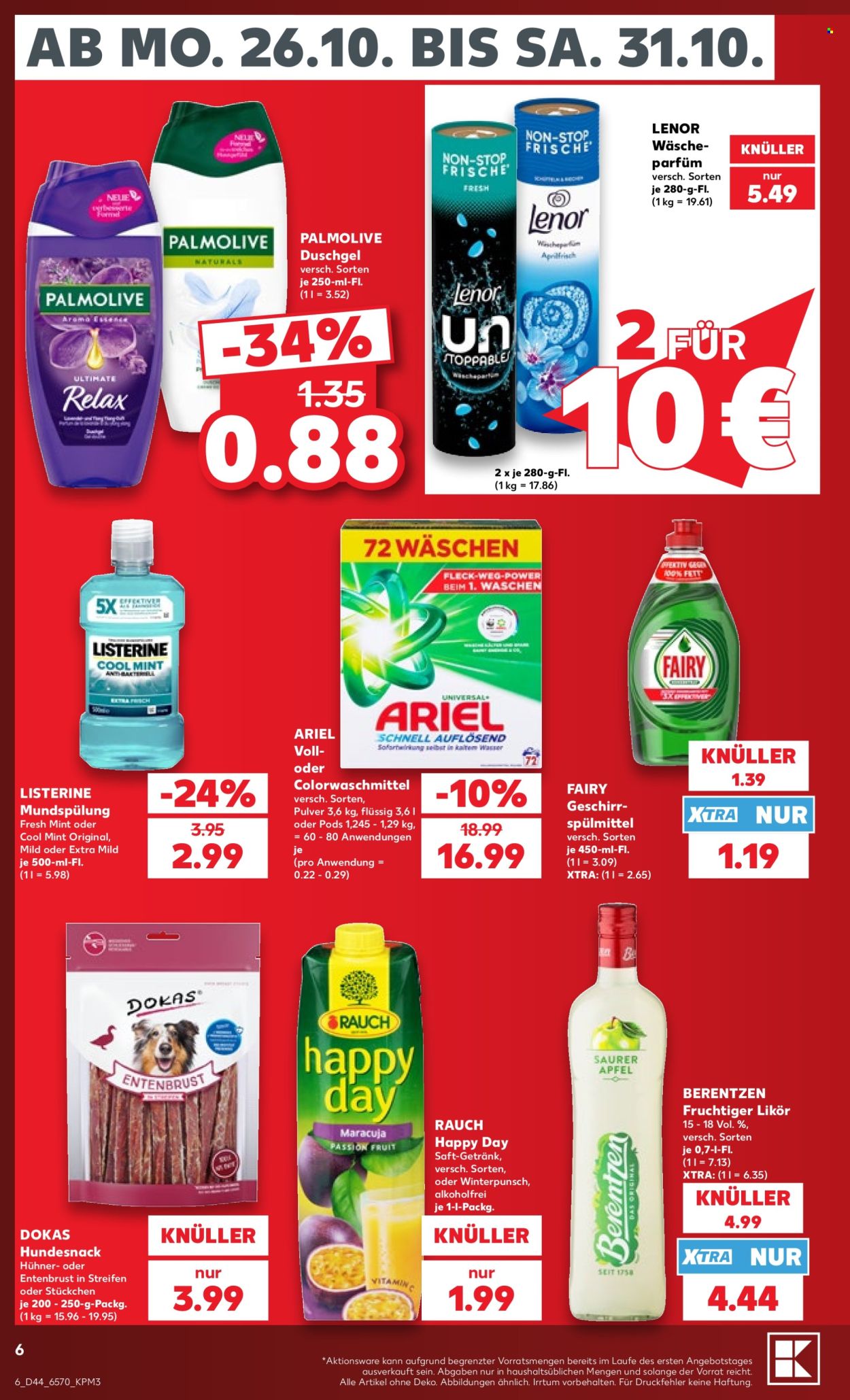 Kaufland Prospekte  - 26.10.2026 - 31.10.2026. Seite 6