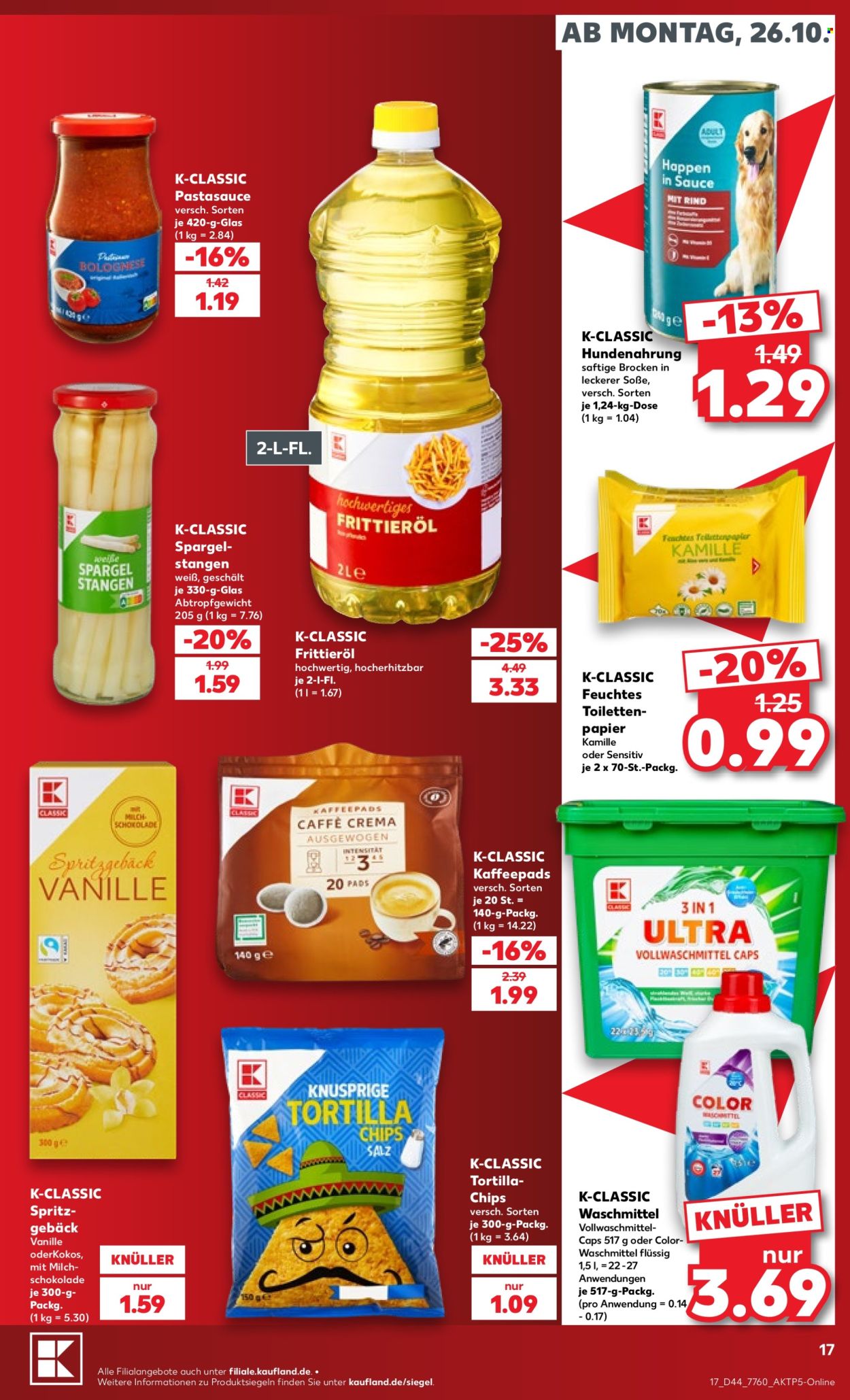 Kaufland Prospekte  - 26.10.2026 - 31.10.2026. Seite 17